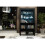 Display Cabinet Spectrum 170cm - Black with Gloss Doors and LED Lights 6