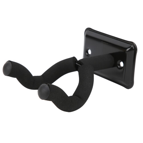 Wall Guitar Mount Hooks Stand Rotatable Neck Universal Compatibility Stainless Steel Material Soft Sponge Cover Easy Installation Space Saving Tool 2