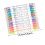 12 Double-Tip Highlighters (Fine & Chisel) in Assorted Colors – Compatible with Journaling 2