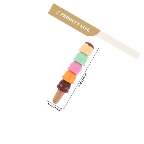 8Ensembles Glace Empilables Colorés Stylos Marqueurs École 2