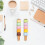 8Ensembles Glace Empilables Colorés Stylos Marqueurs École 5