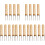 20Pcs Kitchen Corn Forks Multi-Function Wood and Stainless Steel Bbq 2