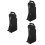 3Pcs Multifunctional Drum Stick Holder Backpack Black Oxford Cloth 7