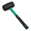 Industrial Rubber Hammer Mallets For Tile Installation Elasticity Shock Absorption Ergonomic Handle Construction Tool 3