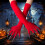 Γάντια Halloween με θέμα τη γάτα και μακριά νύχια, ένα μέγεθος 2