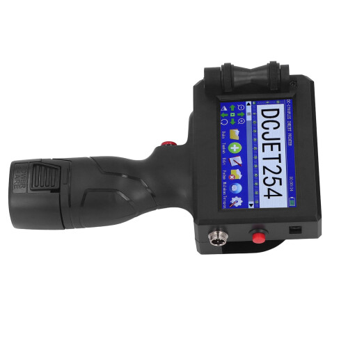 Touch Screen Handheld Inkjet Printer with Multi-format Printing Ergonomic Design Quick Drying Inkjet Coding Machine for Barcode Text Logo QR Code 1