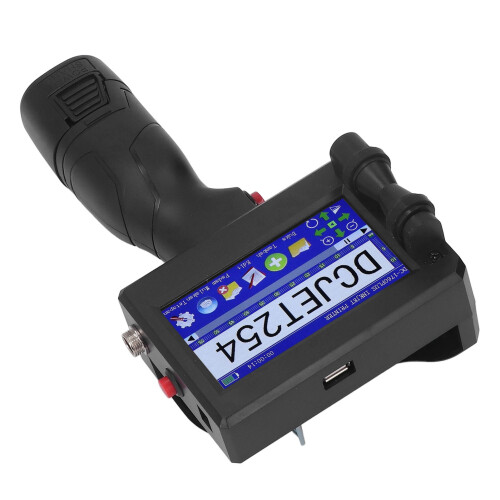 Touch Screen Handheld Inkjet Printer with Multi-format Printing Ergonomic Design Quick Drying Inkjet Coding Machine for Barcode Text Logo QR Code 2