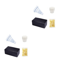 2Sets Multi Nose Waxing Kit Hair Removal Wax Beans Face Hair Remover