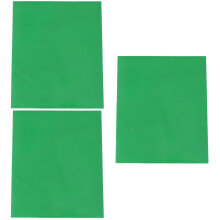 3Pcs Green PVC Heat Transfer Vinyl Htv Film for Durable Garments