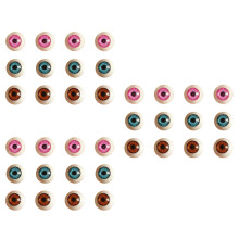 90Pcs Assorted Color DIY Doll Eyes Premium Round Fake Eyes for Toys