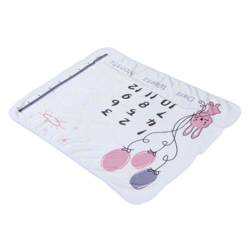 Baby Photo Prop Blanket - Milestone