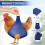4Pièces De Transport Poulet En PU Avec 4