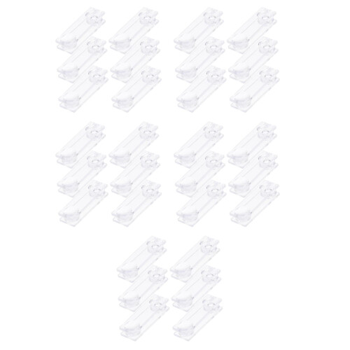 30Pcs Transparent Acrylic Blind Cord Pull Drops for Curtains