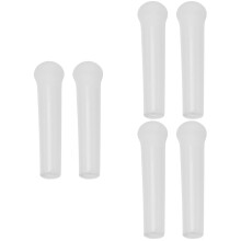 6Pcs Smooth Ceramic Pestle White Kitchen Garlic Crushing Masher
