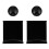 4Stk Selbstklebender Headset-Halter , Robuste Wandhalterung 2