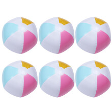 18Pcs Inflatable PVC Beach Balls Pool Party Supplies