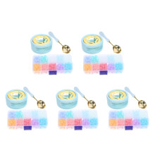5Sets Wax Seal Warmer Kit Metal Spoon Durable Decorative