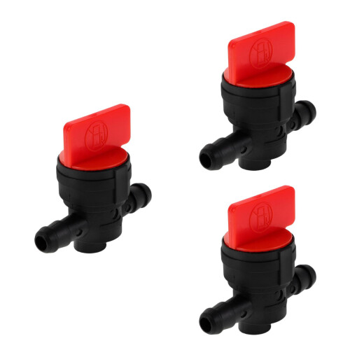 3Pcs High Efficiency Plastic Shut Off Valve for Automotive Multi Use