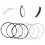 12Pcs Professional Nylon Guitar Strings Acoustic Folk Guitar Set 9