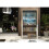 Display Cabinet Spectrum 170cm - Oak & White Gloss Doors and LED Lights 6