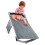 Children’s Portable Airplane Seat Extender Foot Pedal Folding Adjustable Grey 9