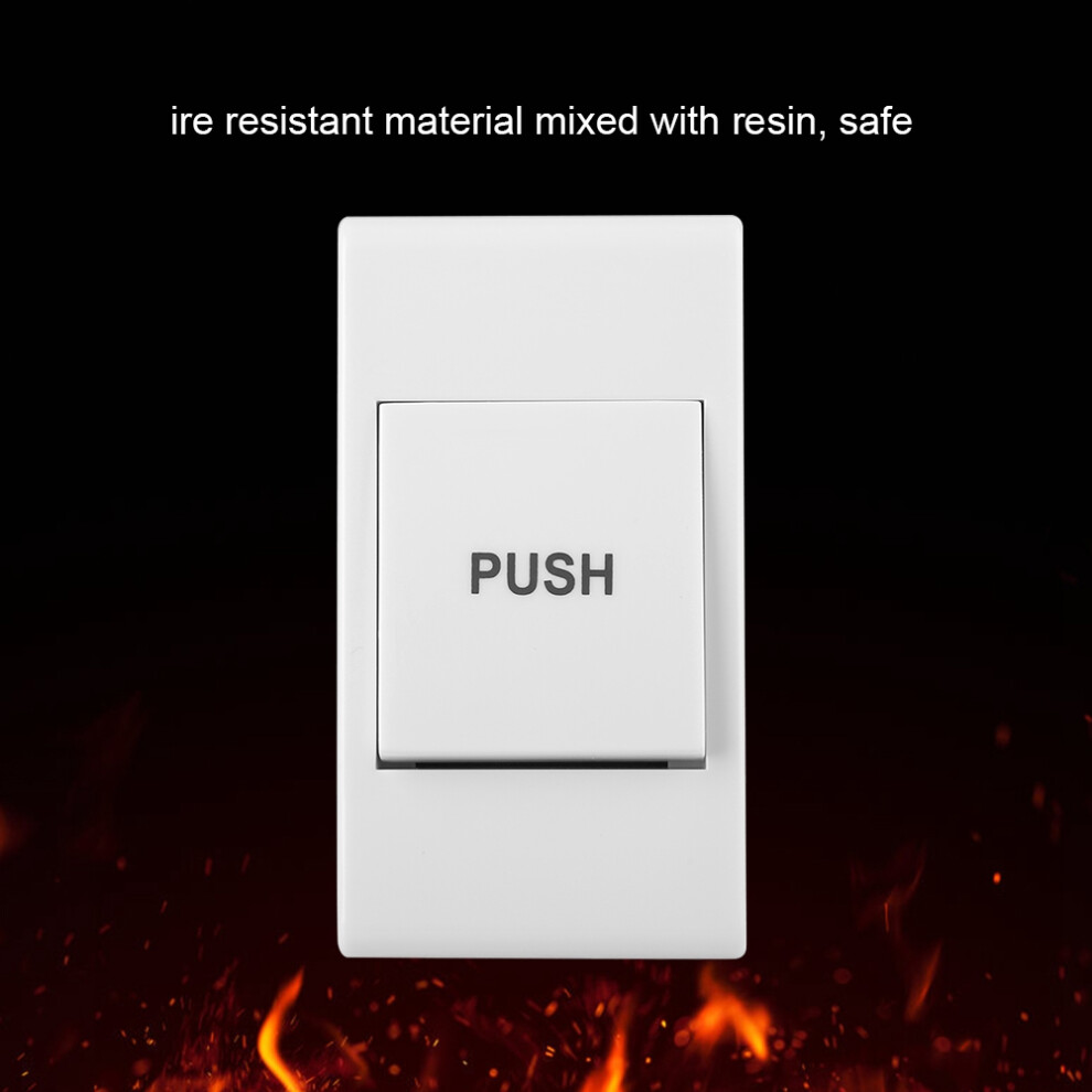 Easy Install Door Exit Release Push Button Switch For Home Security Systems 9491388726711
