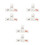 6Pièces Pinces Acryliques Pour Pages De Piano Violon 8