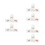 6Pièces Pinces Acryliques Pour Pages De Piano Violon 9
