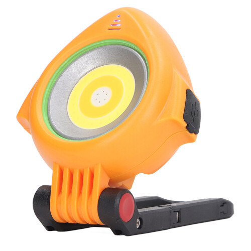 Water Resistant Rated COB LED Work Light With Portable Work Light Features, Lightweight Cordless Design And Multipurpose Flashlight Capabilities 1