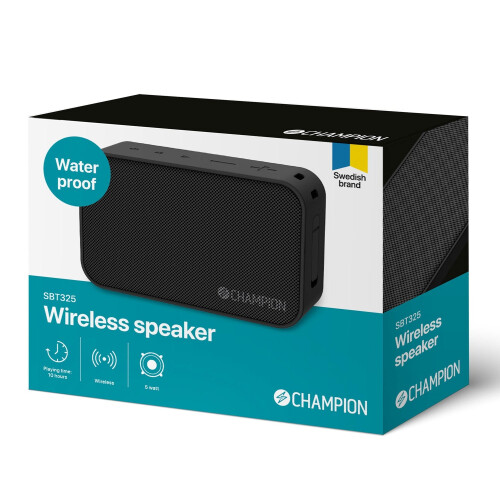 Champion Wireless Speaker 5W SBT325 2