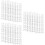 Stickers Cristal Autocollants Argent Pour Déco DIY 8