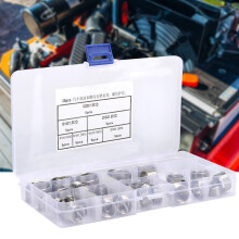 35pcs Stainless Steel Car Drain Plug Thread Repair Kit, Sizes M12-M20