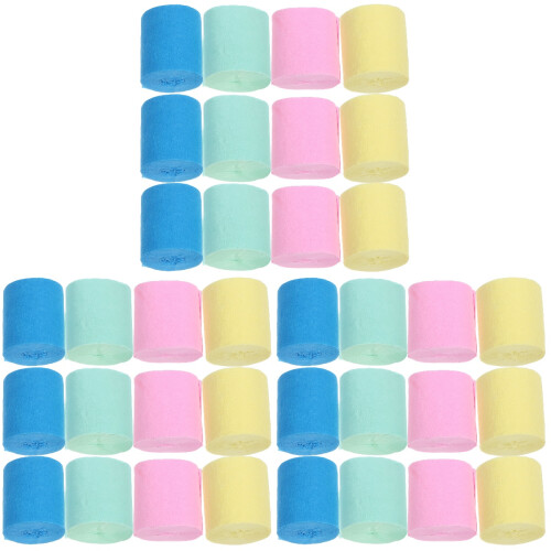 36Stk Krepppapier- , Papier-Streamer Für Feiern 1