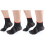 2Pairs Men Socks Red Breathable Compression Flight Socks Soft Spandex 3