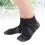 2Pairs Men Socks Red Breathable Compression Flight Socks Soft Spandex 9