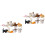 2Sets Farbige Katzenfiguren Mit Liebevollem Design 5