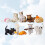 2Sets Farbige Katzenfiguren Mit Liebevollem Design 11