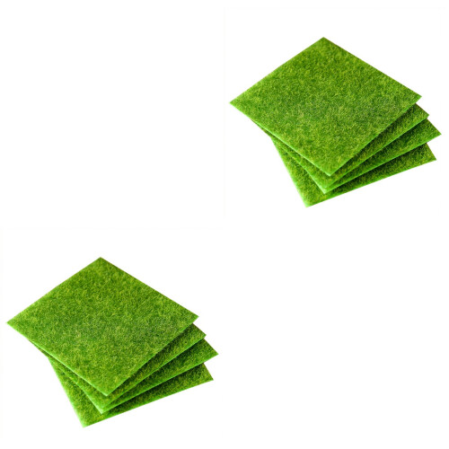 8Stk Feines Gras Grün Für Garten Deko 1