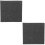 2Pièces Feutre De Soudure Graphite Et Thermique Noir 7