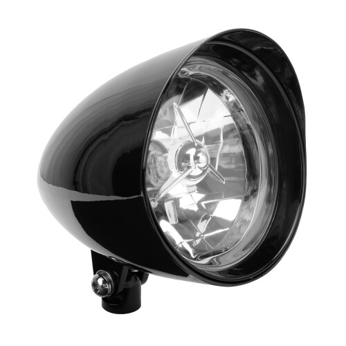 Farol de LED amarelo para motocicleta de 7 polegadas, baixo consumo de energia, à prova d'água, universal, resistente a impactos, fácil de 1