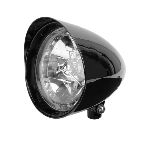 Farol de LED amarelo para motocicleta de 7 polegadas, baixo consumo de energia, à prova d'água, universal, resistente a impactos, fácil de 2