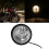 Farol de LED amarelo para motocicleta de 7 polegadas, baixo consumo de energia, à prova d'água, universal, resistente a impactos, fácil de 5