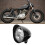 Farol de LED amarelo para motocicleta de 7 polegadas, baixo consumo de energia, à prova d'água, universal, resistente a impactos, fácil de 6