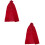 2Pièces Cape Halloween Décoration Cosplay 7