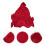 2Pièces Cape Halloween Décoration Cosplay 10