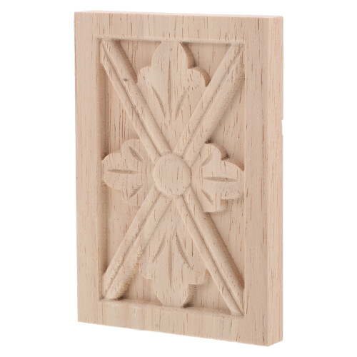 3Pièces Bois Appliques Sculptées Décoratives Pour Mobilier 1