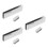 120Pcs Silver Plastic Shutter Replacement Latches Practical Use 5