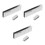 120Pcs Silver Plastic Shutter Replacement Latches Practical Use 9