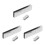 120Pcs Silver Plastic Shutter Replacement Latches Practical Use 10