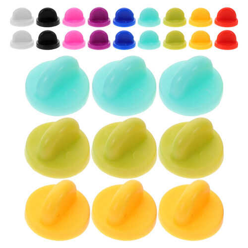 De Protections Caoutchouc Colorées Pour Épingles À Revers 2